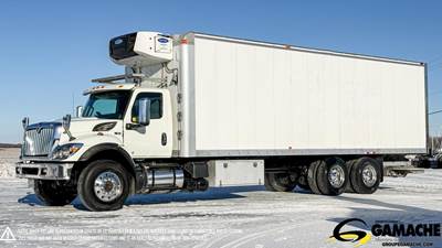 International HV 30 ft Refrigerated Truck - 370HP, 6 Speed Allison Rds Automatic, Carrier, Liftgate