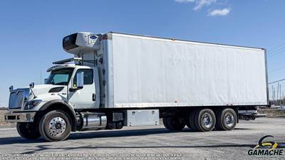 International HV 30 ft Refrigerated Truck - 370HP, 6 Speed Allison Rds Automatic, Carrier, Liftgate