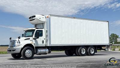 International MV Refrigerated Truck - 300HP, 6 Speed Allison Hs Automatic, Thermo King