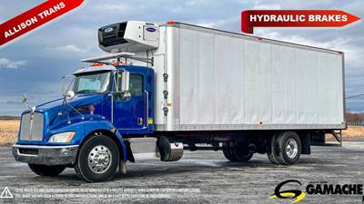 Kenworth T370 26 ft Refrigerated Truck - 260HP, 6 Speed Allison Rds Automatic, Carrier