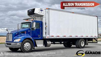 Kenworth T370 26 ft Refrigerated Truck - 260HP, 6 Speed Allison Rds Automatic, Carrier