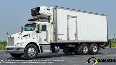 Kenworth T370 22 ft Refrigerated Truck - 300HP, 6 Speed Allison Rds Automatic, Carrier, Liftgate
