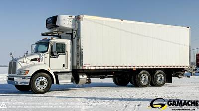 Kenworth T370 28 ft Refrigerated Truck - 300HP, 6 Speed Allison Rds Automatic, Carrier, Multi-Temp, Liftgate
