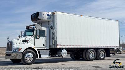 Kenworth T370 26 ft Refrigerated Truck - 330HP, 6 Speed Allison Hs Automatic, Carrier, Multi-Temp