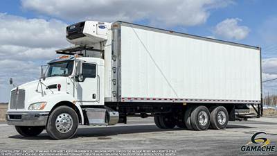 Kenworth T370 Refrigerated Truck - 300HP, 6 Speed Automatic, Carrier