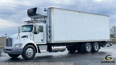 Kenworth T370 Refrigerated Truck - 350HP, 6 Speed Allison Rds Automatic, Carrier, Liftgate