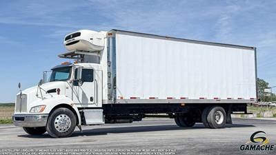 Kenworth T370 28 ft Refrigerated Truck - 300HP, 6 Speed Allison Hs Automatic, Thermo King