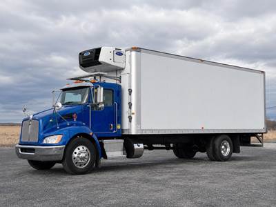 Kenworth T370 26 ft Refrigerated Truck - 260HP, 6 Speed Allison Rds Automatic, Carrier