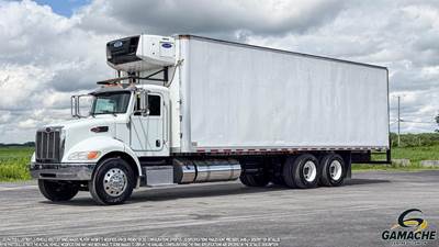 Peterbilt 348 Refrigerated Truck - 300HP, 6 Speed Allison Hs Automatic, Carrier