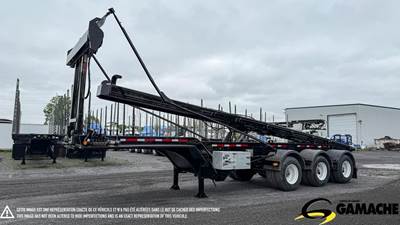 J M CHANTAL 32' ROLL OFF TRAILER TRO7532-3E-60 Tri Axle Steel Roll Off Trailer - Hendrickson, Fixed Axle