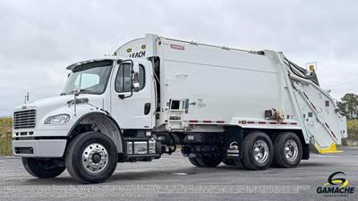 Freightliner M2 106 Roll Off Truck - Cummins, 330HP, 6 Speed Allison Rds Automatic