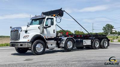 International HX Roll Off Truck - Cummins, 525HP