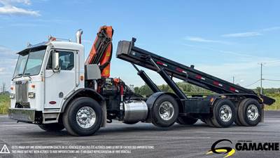 Peterbilt 320 Roll Off Truck - Cummins, 350HP, 8Ll Manual