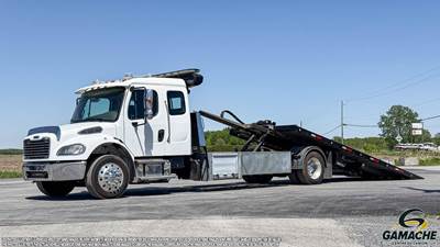 Freightliner M2 106 Rollback Tow Truck - Detroit, 300HP, 6 Speed Allison Rds Automatic