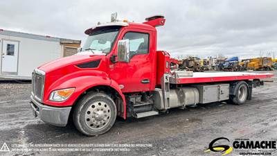 Kenworth T380 Single Axle Rollback Tow Truck - Paccar, 300HP, 8Ll Automatic
