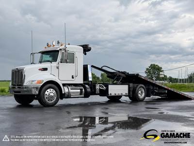 Peterbilt 337 Single Axle Rollback Tow Truck - Paccar, 280HP, 6 Speed Allison Rds Automatic