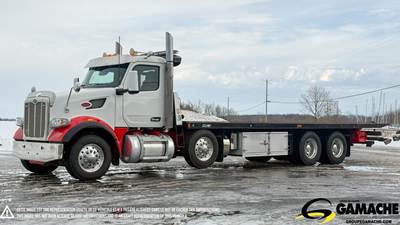 Peterbilt 567 Tandem Axle Rollback Tow Truck - Paccar, 455HP, 6 Speed Automatic