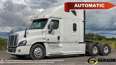 Freightliner Cascadia 125 Sleeper Semi Truck - 62" Mid Roof Sleeper, Detroit 505HP, 12 Speed Automatic