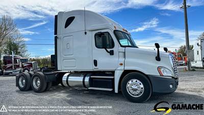 Freightliner Cascadia 125 Sleeper Semi Truck - 60" Mid Roof Sleeper, Detroit 450HP, 10 Speed Manual
