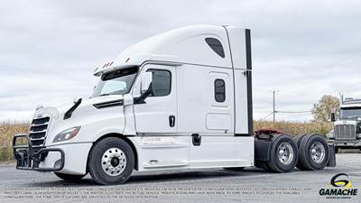 Freightliner Cascadia 126 Sleeper Semi Truck - Raised Roof Sleeper, Detroit 505HP, 12 Speed Dt12 Automatic
