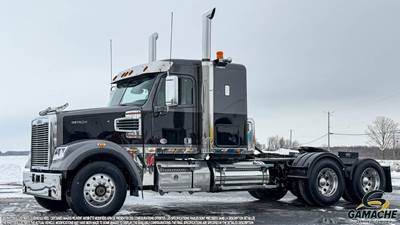 Freightliner Coronado 122 SD Sleeper Semi Truck - Detroit 605HP, 18 Speed Manual