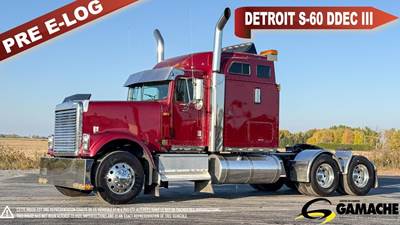 International 9300 Sleeper Semi Truck - 60" Mid Roof Sleeper, Detroit 470HP, 13 Speed Manual