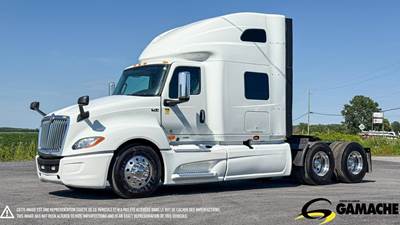 International LT Sleeper Semi Truck - 60" Raised Roof Sleeper, Cummins 450HP, 12 Speed Endurant Automatic