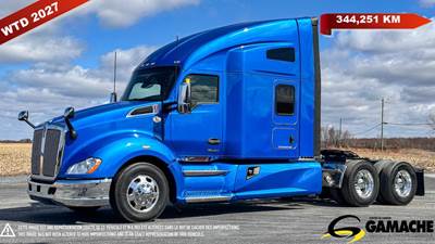 Kenworth T680 Sleeper Semi Truck - 66" Raised Roof Sleeper, Paccar 510HP, 12 Speed Smart Advantage Amt
