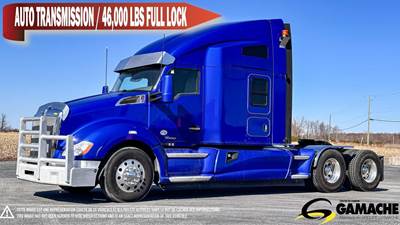 Kenworth T680 Sleeper Semi Truck - 66" Mid Roof Sleeper, Paccar 405HP, 13 Speed Ultrashift Automatic