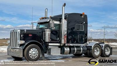 Peterbilt 388 Sleeper Semi Truck - 66" Mid Roof Sleeper, Paccar 455HP, 13 Speed Manual