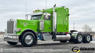 Peterbilt 389 Sleeper Semi Truck - 60" Mid Roof Sleeper, Cummins 565HP, 18 Speed Manual