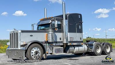 Peterbilt 389 Sleeper Semi Truck - Flat Top Sleeper, Cummins 565HP, 18 Speed Manual
