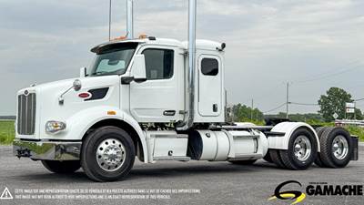 Peterbilt 567 Sleeper Semi Truck - 36" Flat Top Sleeper, Paccar 510HP, 12 Speed Amt
