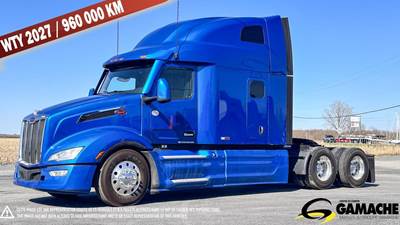 Peterbilt 579 Sleeper Semi Truck - 68" Raised Roof Sleeper, Paccar 455HP, 12 Speed Endurant Automatic