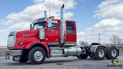 Western Star 4900 Sleeper Semi Truck - 48" Mid Roof Sleeper, Detroit 600HP, 18 Speed Manual