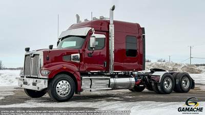Western Star 49X Sleeper Semi Truck - 64" Mid Roof Sleeper, Detroit 560HP, 18 Speed Manual