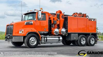 Western Star 4700 Tandem Axle Vacuum Truck - Cummins, 370HP, 6 Speed Allison Rds Automatic