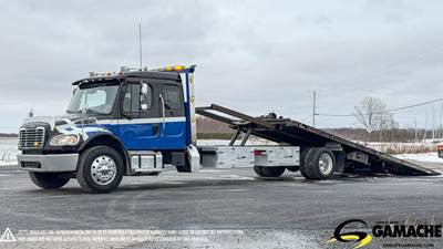 Freightliner M2 106 Single Axle Wrecker Tow Truck - Cummins, 260HP, 6 Speed Allison Rds Automatic