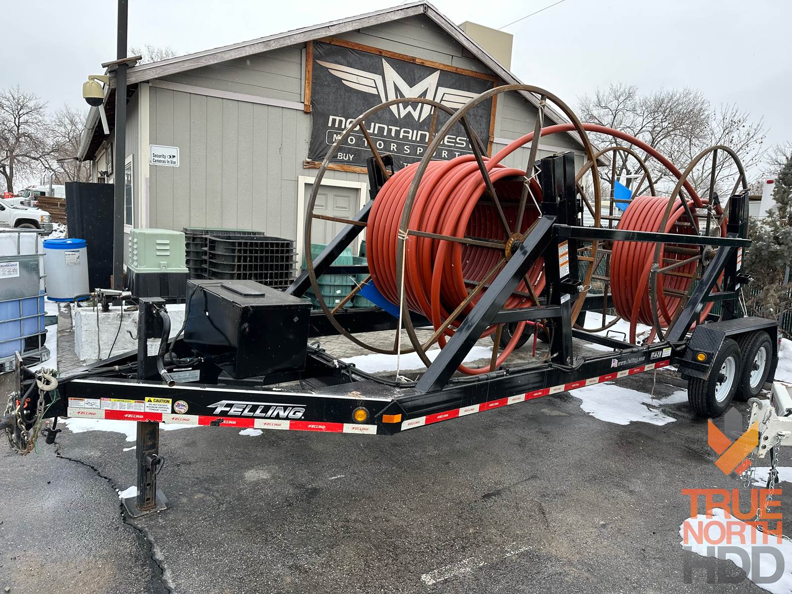 2020 Felling FT142 Dual Cable Reel Trailer For Sale Sunnyside, MB