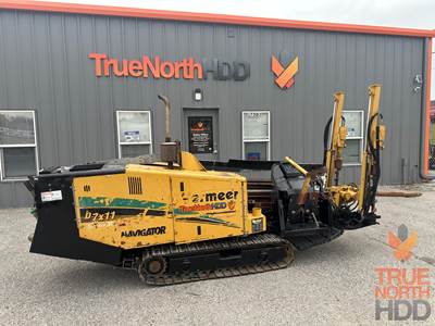 2006 Vermeer Navigator D7X11 Series II Directional Drill Package - MX125 Mud Mixer System w/ Felling Trailer