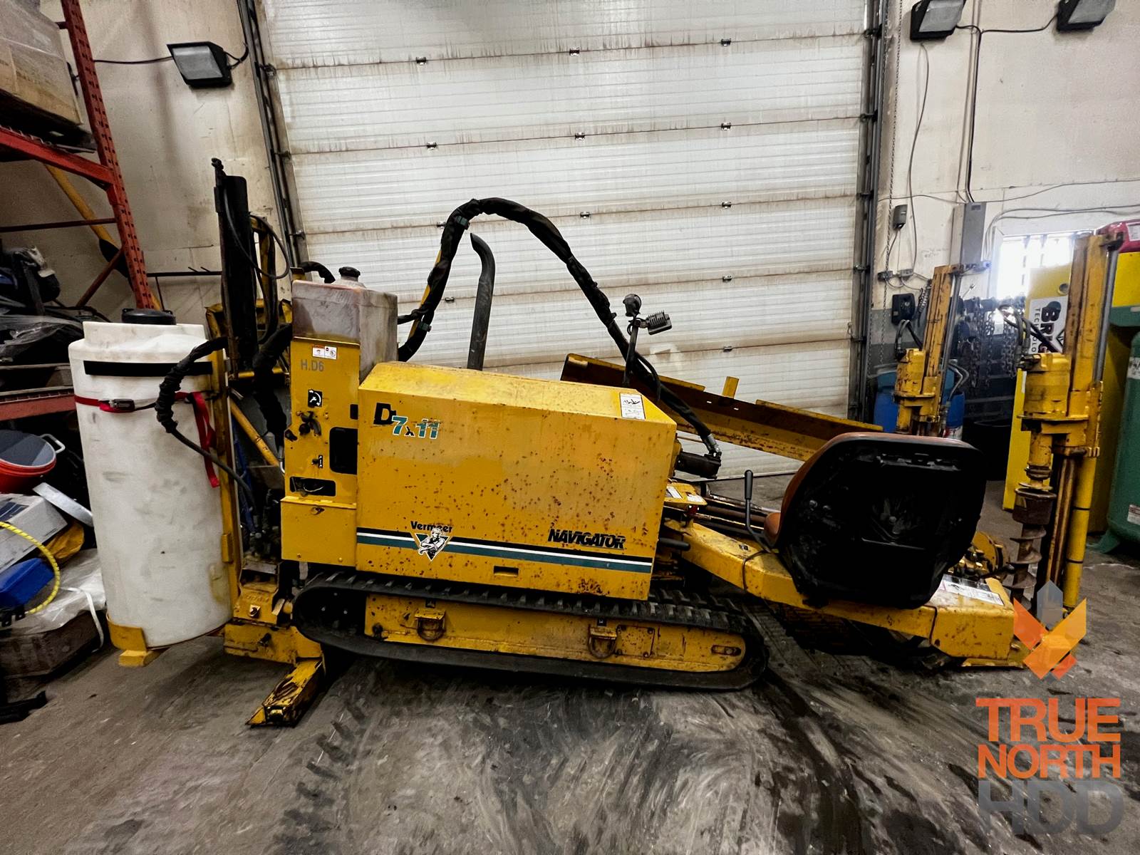 1996 Vermeer D7x11A Directional Drill For Sale, 2,593 Hours Sunnyside