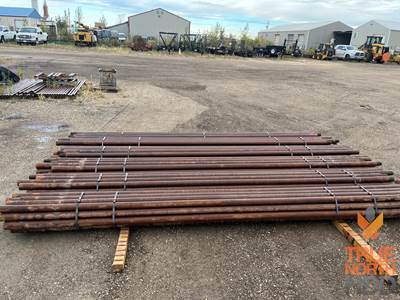 Good Used Hunting #900 Drill Rod 114 Rods Available For Vermeer D5x100/D60x9