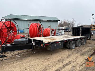 2021 Double A HB308 Equipment Transport Trailer