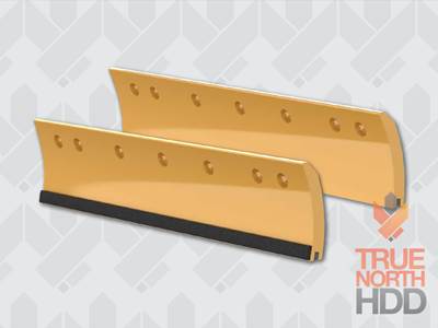 Black Cat Wear Parts Curved Carbide Grader Blades