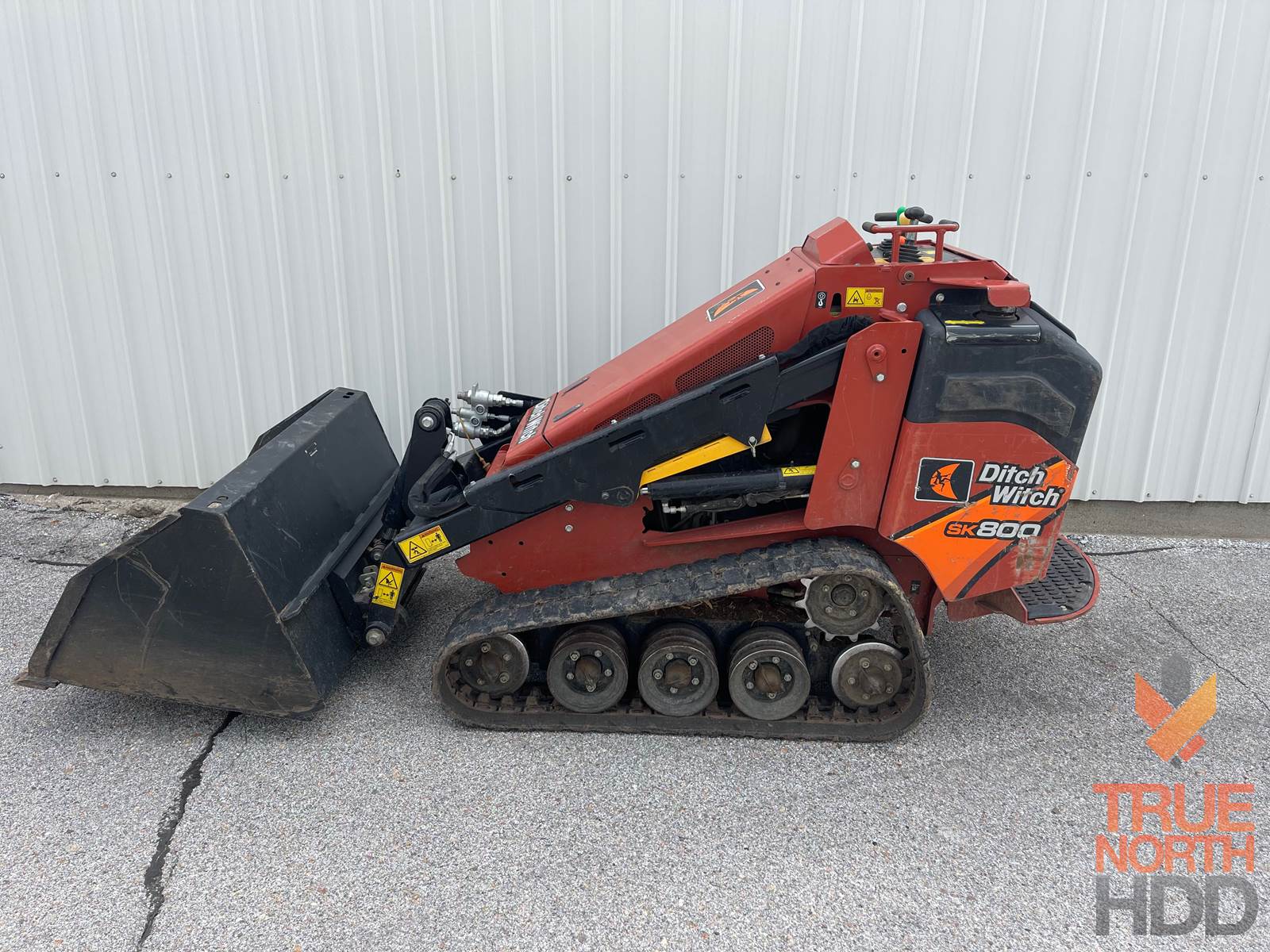 2017 Ditch Witch SK800 Mini Skid Steer For Sale, 490 Hours Sunnyside