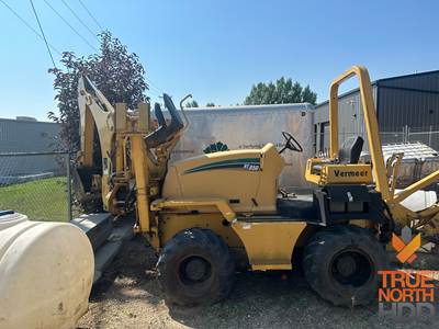 2006 Vermeer RT850 Plow w/ Backhoe