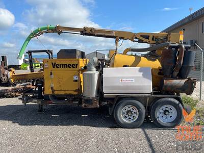 2011 Vermeer V500 LEHD Hydro-Vac w/ 2011 Vermeer Utility Tandem Axle Trailer