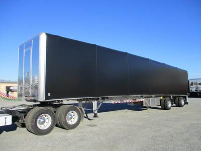 Reitnouer Big Bubba 53x102 Tandem Axle Aluminum Curtain Side Trailer - Air Ride, Sliding Spread Axle