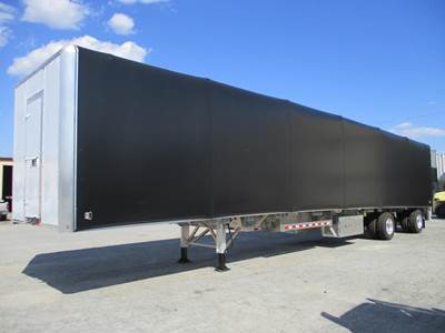 Reitnouer MaxMiser 53x102 Tandem Axle Aluminum Curtain Side Trailer - Air Ride, Sliding Spread Axle