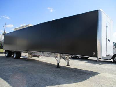 Reitnouer MaxMiser 53x102 Tandem Axle Aluminum Curtain Side Trailer - Air Ride, Sliding Spread Axle